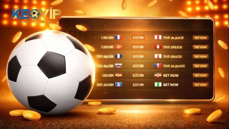 Lịch đấu bóng đá tại KEOVIP sở hữu nhiều tính năng vượt trội